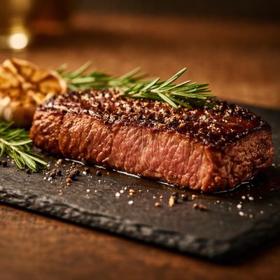 Boneless strip steak