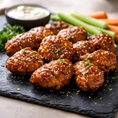 Boneless wings baked