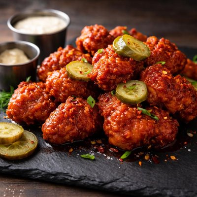 Boneless wings nashville hot chicken