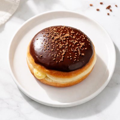 Boston kreme donut