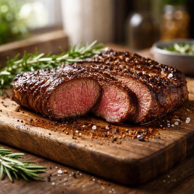 Bottom sirloin steak