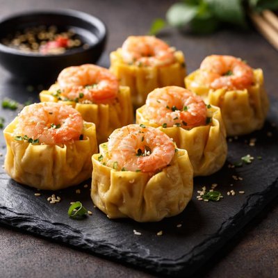 Bouchon vapeur crevettes