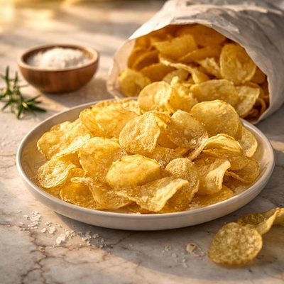 Boulder sea salt potato chips