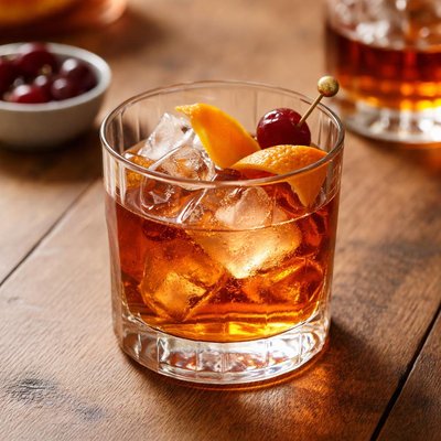 Bourbon cocktail