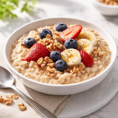 Bowl and basket oatmeal