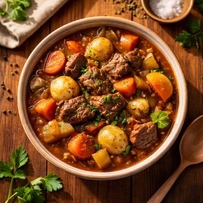 Bowl beef stew