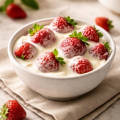 Bowl of cream