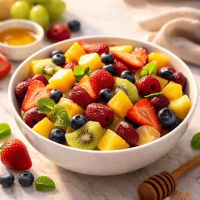 Bowl of fruit salad