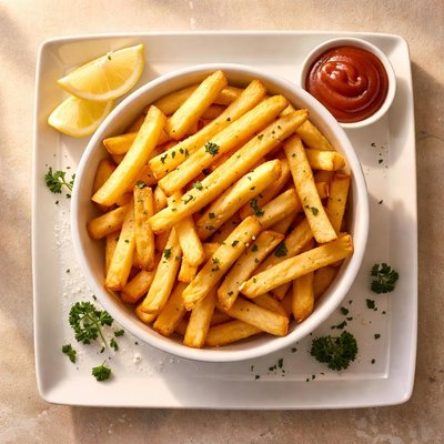 Bowl of hot chips