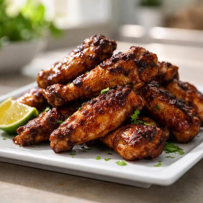 Braai chicken wing