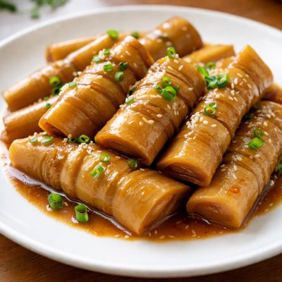 Braised bamboo shoots