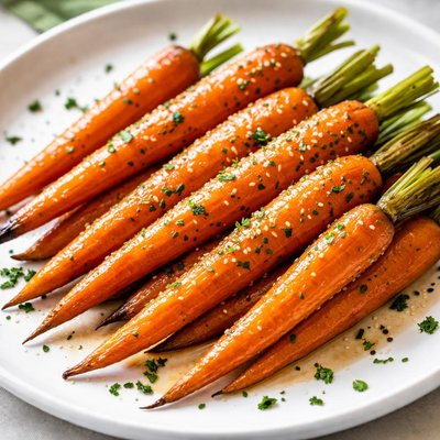 Braised carrots
