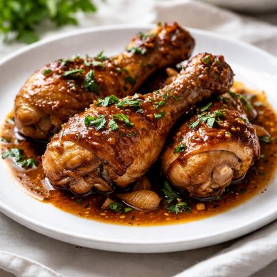 Braised chicken drumstick