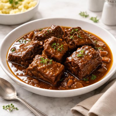 Braised meat with sauce