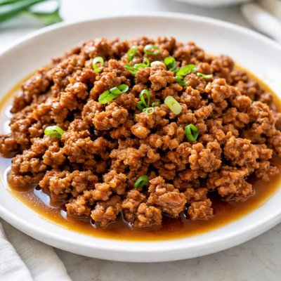 Braised minced pork