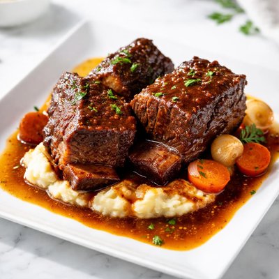 Braised ribs