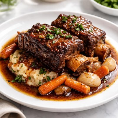 Braised short ribs