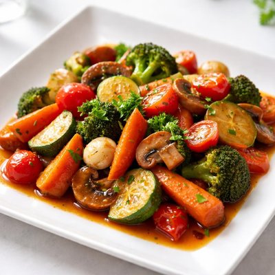 Braised vegetable