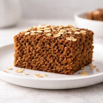 Bran and oat cake