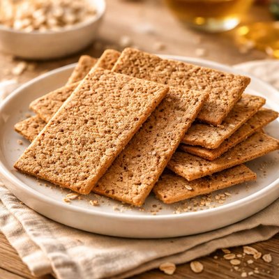 Bran cracker