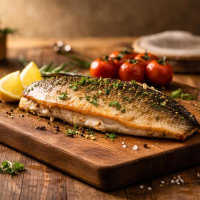 Branzino fish filet