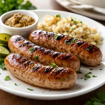 Bratwurst sausage