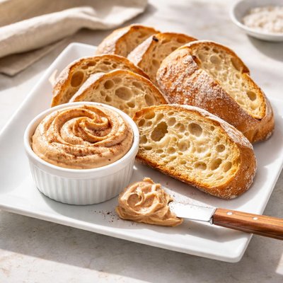 Bread and cinnamon butter
