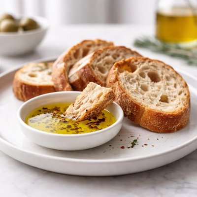 Bread olive oil