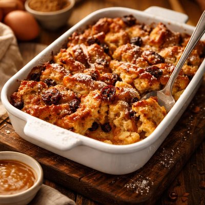 Bread pudding casserole