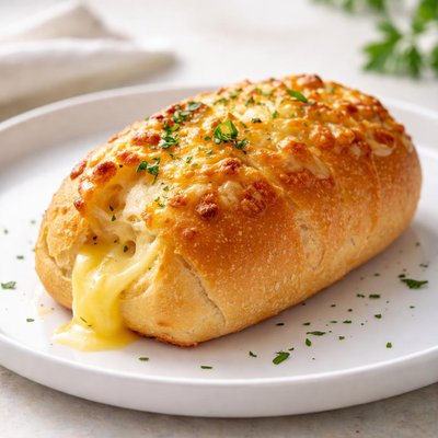 Bread roll with cheese