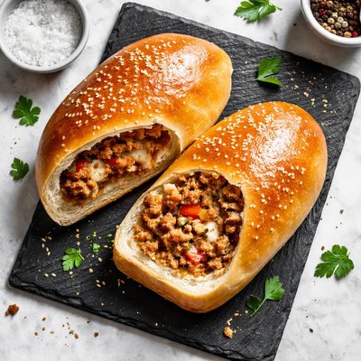 Bread roll with filling
