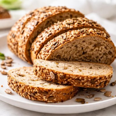 Bread with seeds