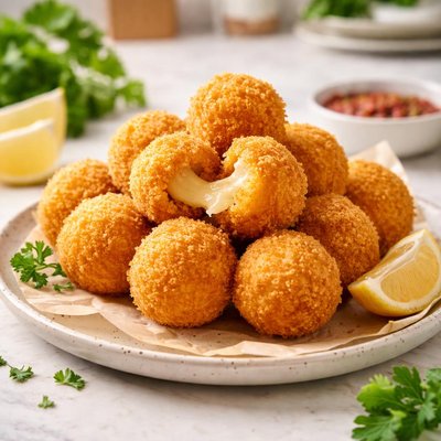 Breaded balls
