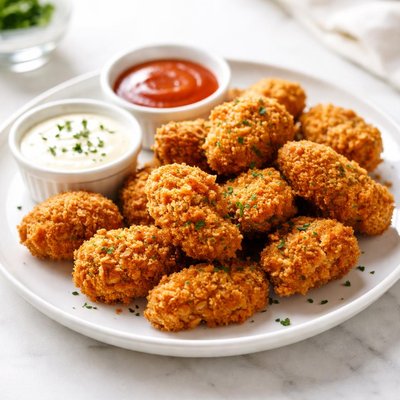 Breaded boneless wings