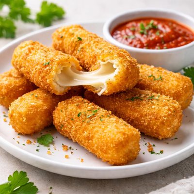 Breaded cheese