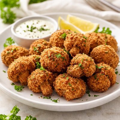 Breaded mushrooms
