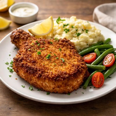 Breaded porkchop