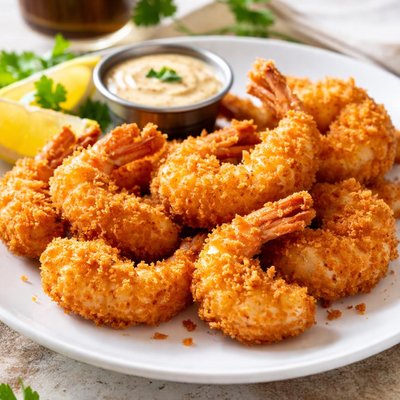 Breaded shrimp