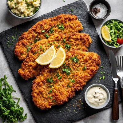 Breaded snitzel