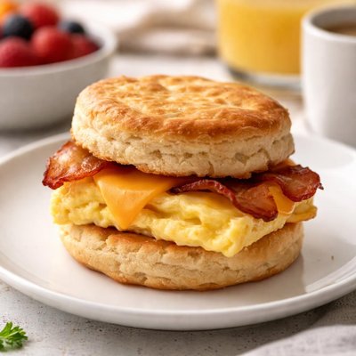 Breakfast biscuit