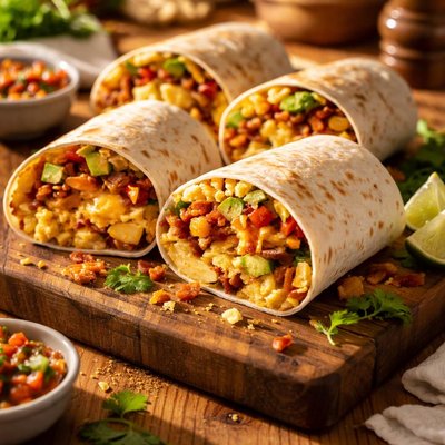 Breakfast burritos