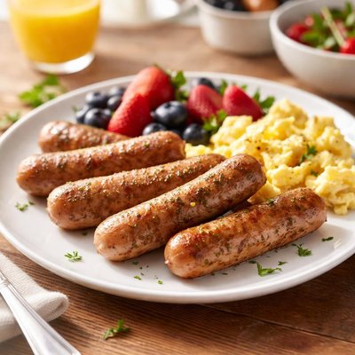 Breakfast chicken sausage links