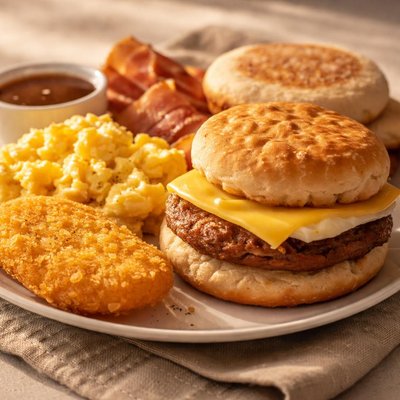 Breakfast deluxe mcdonald