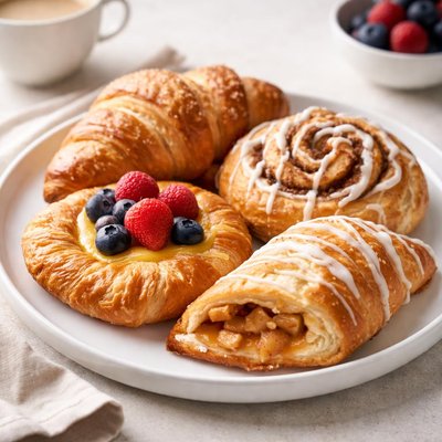 Breakfast pastries