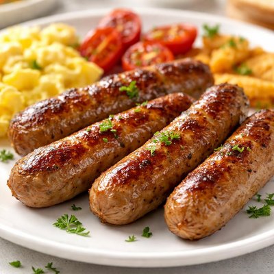 Breakfast sausages