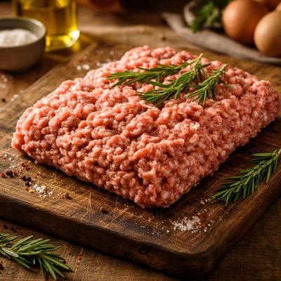 Breakfasts sausage ground