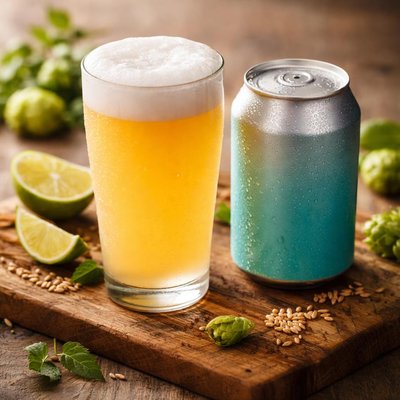 Brew dog non-alcoholic hazy af