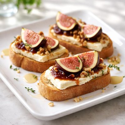 Brie and fig figelle