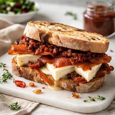 Brie bacon chilli chutney sainsbury