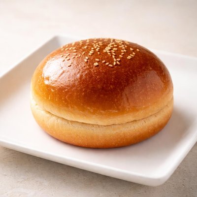 Brioch hamburger bun